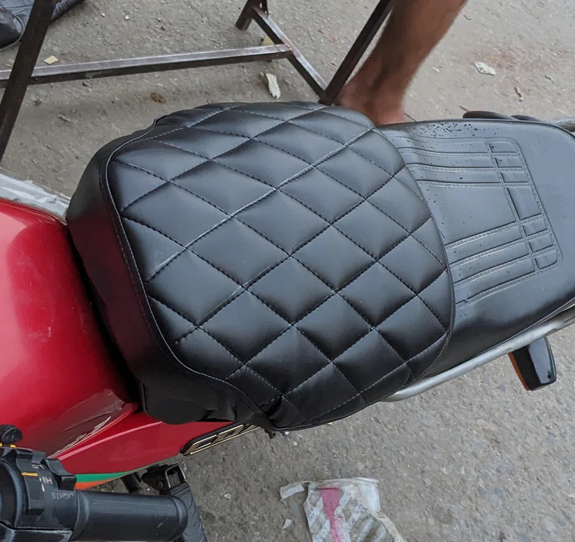 Bike Seat Cushion - Universal Size (CD 70/ CG 125/150 CHINA 70/ Suzuki/ Yamaha EVEs & Others)