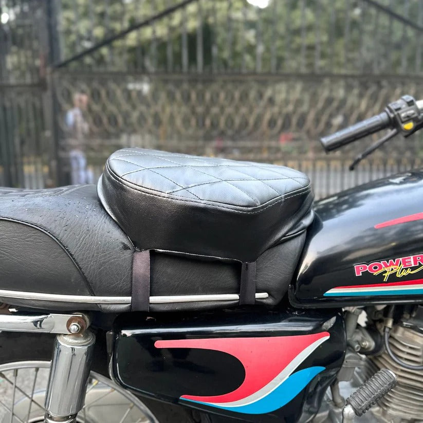 Bike Seat Cushion - Universal Size (CD 70/ CG 125/150 CHINA 70/ Suzuki/ Yamaha EVEs & Others)