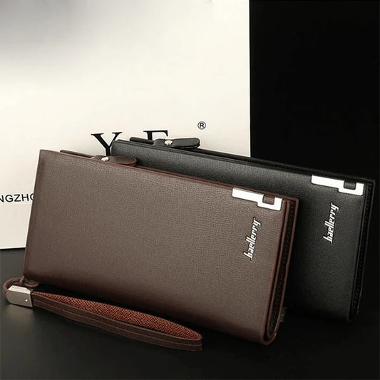 Business Universal Balenberry Long Wallet for Mobile Phones